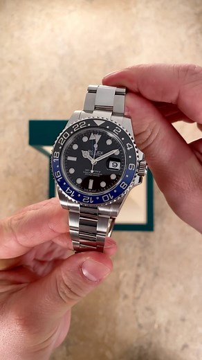 19K views · 29 reactions | Unboxing: The Rolex GMT-Master II 126710 BLNR “Batman” #Reels #Rolex #Unboxing #Watchfinder | Watchfinder | Facebook