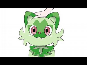 Pokemon┃Sprigatito Cute Moments┃animation