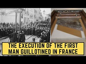 The Execution Of The First Man Guillotined In France
