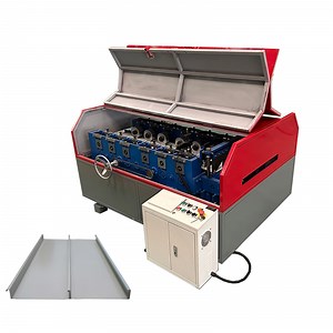 [Hot Item] Portable Snap Lock Standing Seam Metal Roofing Roll Forming Machine for USA