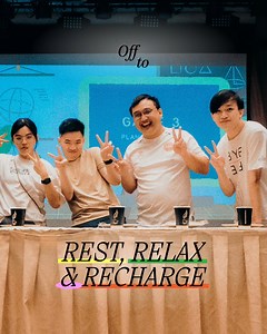 #HopeStaffTeam is taking a much-needed retreat to rest, relax, and recharge! We're excited to spend three days together, ministering to one another and be reminded of why we do what we do! Pray for us to have a fun-filled, refreshing and empowering time spent! ❤ | Hope Singapore