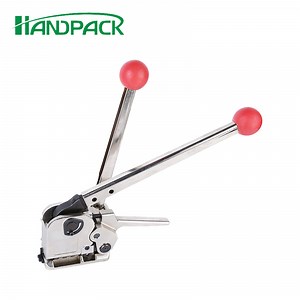[Hot Item] Manual Buckle Free Handheld Tightening Manual Sealless Combination Strapping Tools