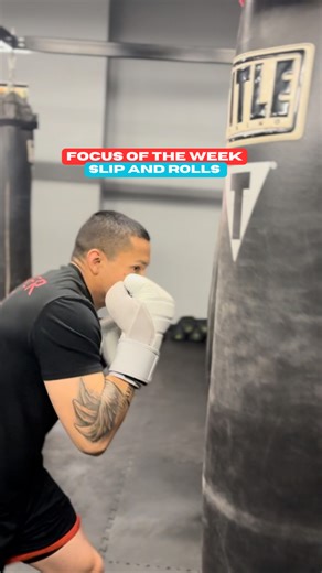 Slips involve moving the head slightly to evade an opponent’s punch, while rolls entail using torso and shoulder movements to deflect an incoming blow, both crucial techniques for defensive maneuvering. We’ll see you putting this week’s focus to the test! #TITLEBoxingClub #TBC #LevelUp #Challenge #Amateur #ctx #fitfamily #goals #motivation #explore | TITLE Boxing Club Killeen