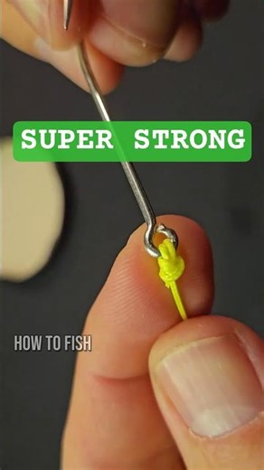 Strongest Fishing Knot | How to Fish #fishing #fishingknot #fishingmethod