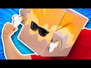 Crazy Thanksgiving Turkey Head | DIY Cardboard Crafts for Kids