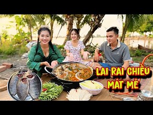 Giăng Lưới Nấu Lẩu Ngon Lai Rai Buổi Chiều Quê | Lộc Cá Lăng