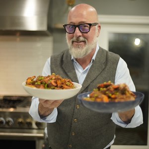 While visiting Marlynn Schotland and her Filipino family, Andrew Zimmern is reminded of the importance multi-generational households play in passing down recipes. Watch #FamilyDinner with Andrew Zimmern on TV Saturday starting at 8p/7c on #MagnoliaNetwork (or stream on discovery and HBO Max). | Magnolia Network