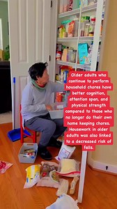 Why is letting older adults carryon with house chores important? A random study showed that housework was associated with sharper mental abilities and better physical capacity among older age group. #physicaltherapy #mobility #mentalhealthawareness #strength #seniors #share #everyone | Doc H.