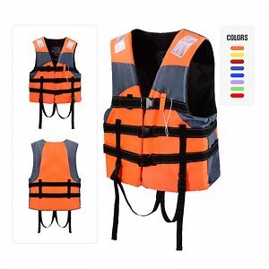 [Hot Item] Five Colors Oxford Adult Men Women Water Sports Lifesaving Life Jacket Vest
