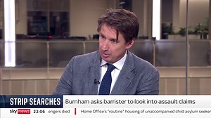 "Have you been able to establish a pattern?" Home Editor Jason Farrell says 'accountability is a big problem' as both police forces in the strip search investigation are yet to fully release all custody footage. Read more ➡️ https://trib.al/qc9o661 📺 Sky 501 and YouTube | Sky News