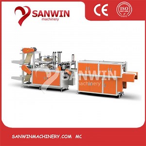 [Hot Item] China Automatic Double Layer CPE TPE EVA PE LDPE HDPE Disposable Plastic Glove Making Machine