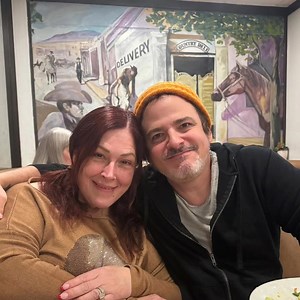 You and me ❤️ @rob_bonfiglio | Carnie Wilson