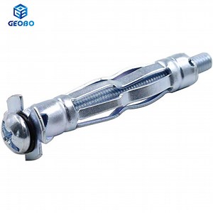 [Hot Item] Heavy Duty Zinc Plated Steel Molly Bolt Drive Anchor Screws Set