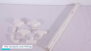 LESSO IEC AS/NZS Standard Corrosion Resistance Uv Resistant White 20 25 32mm 35mm Pvc Electrical Conduit Pipe