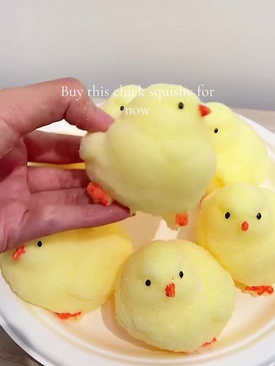 Get your chick squishy for your friends and family. #toys #squishytoy #tabasquishy #squishy