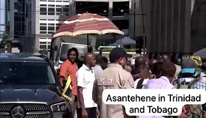 Asantehene Nana Osei Tutu ll in Trinidad and Tobago 🇹🇹 | Nyarkotv
