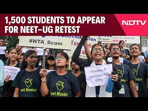 NEET Latest News | Exam Row Escalates, 1,500 Students To Appear For NEET-UG Retest & Other News