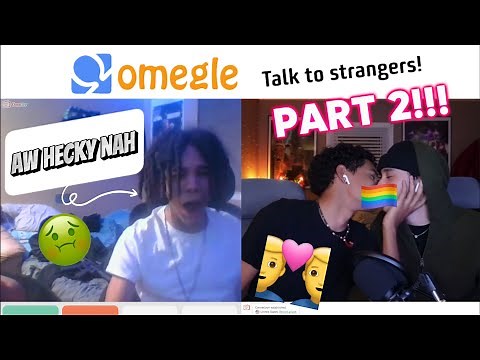 STRAIGHT HOMIES KISS ON OMEGLE (PART 2) (GAY COUPLE)