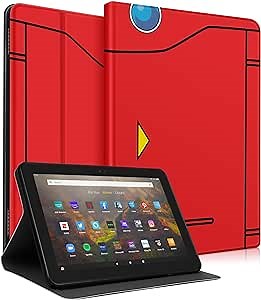 for Amazon Kindle Fire HD 8/8 Plus Tablet Case 10th/12th Generation for Women Girls Kids Boys Men Folio Cover Cute Fashion Design Cartoon Cool Teens Cases for Kindle Fire Case 8 Inch