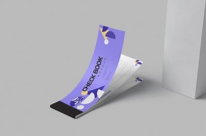 Cheque Book Mockups, a Books & Magazine Mockup by DesignNeutrons