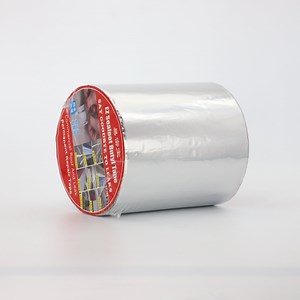 [Hot Item] Rubberized Repair Waterproof Adhesive Seal Leak Sealant Aluminum Seam Foil Butyl Rubber RV Roof Tape for Repair