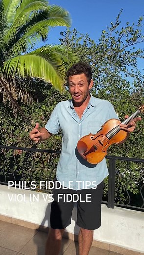 Fiddle tips from Phil 🎻 #fiddle #violin | The Brothers Comatose