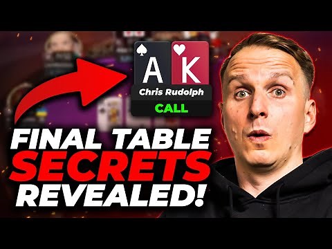 How to DOMINATE Poker Final Tables