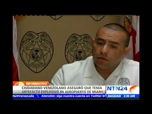 Autoridades de EE.UU. detienen a un hombre por falsa amenaza de bomba en aeropuerto de Miami