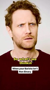 32K views · 510 reactions | When Your Barista isn’t Non Binary | Ryan Long | Facebook