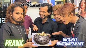 576K views · 10K reactions | Prank on Shanuzz Salon | Biggest Announcement | Shanuzz Unisex Salon | Facebook