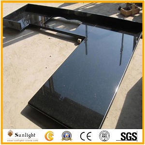 [Hot Item] Natural Stone Black Galaxy Granite Kitchen/Table Countertop