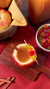 Gummies and cider warms our soul. 🧡 #AlbaneseWorldsBest #gummies #applecider | Albanese Confectionery