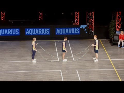 Australia win the Double Dutch Single Freestyle Mixed category