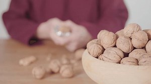 Female Hands Crack Walnut Nutcracker Edible Stock Footage Video (100% Royalty-free) 3987402019 | Shutterstock