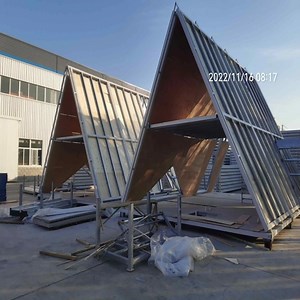 [Hot Item] Customizable a-Frame Triangle House Prefabricated Modular Mobile Tiny Home