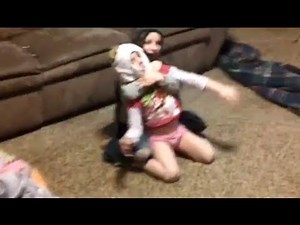 Little kid wrestling match