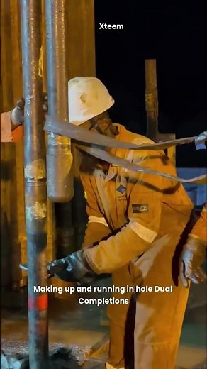 Making up and RIH Dual Completions #drillingoperations#Completionoperations #workingrigs