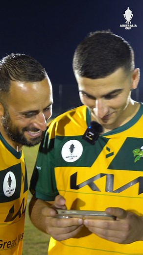 7.6K views · 45 reactions | Anthony Frangie recaps his brace against Canberra Croatia in the Round of 32 with expert analysis provided by teammate and pundit Tarek Elrich  Mt Druitt Town Rangers host Heidelberg United in the Round of 16 on Wednesday, 30 August. #AustraliaCup #MagicOfTheCup #football #reacts #goals | Hahn Australia Cup | Facebook