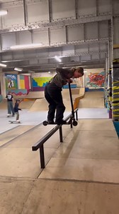 @sophiemolyneux_ with that flow 👏 #BluntScooters #Scootering #Indoorskatepark @Blunt.disclaimer | Blunt Scooters