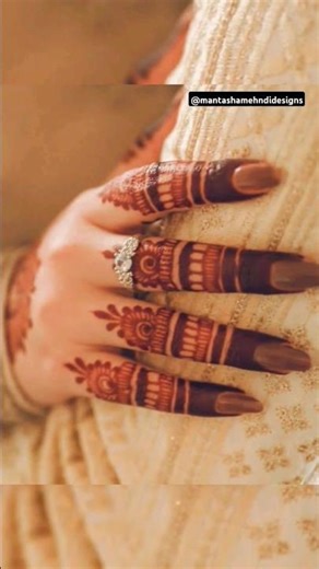Mehndi design finger simple | full finger mehndi design | trending elegant and beautiful #handmehndi