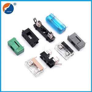 [Hot Item] PBT Material Ceramic Glass Tube 6X30mm PCB Fuse Holder