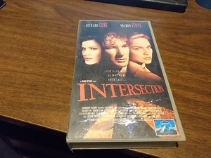 VHS INTERSECTION RASKRIŽJE RICHARD GERE SHARON STONE