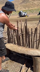 The bench my buddy Greg and I built while camping at Lake Isabella. #bench #camping | Nathan The CatLady