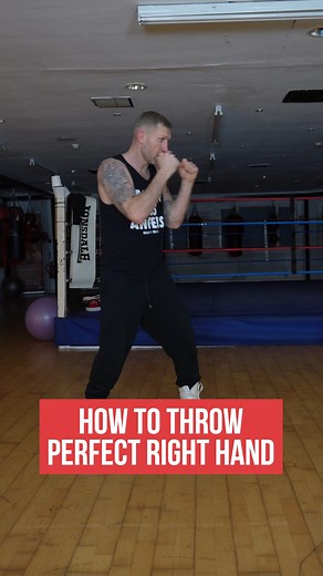 Can you throw the perfect right hand? #Boxing #BoxingTraining | Tony Jeffries