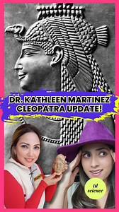 9.2K reactions · 15 shares | We FINALLY have a NEW Cleopatra update with Dr. Kathleen Martinez!! This is far from the only info we’ll be getting so stay tuned and watch this space early 2025! #archaeology #ancientegypt #cleopatra #kathleenmartinez | Today I Learned Science | Facebook