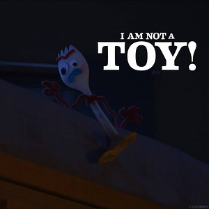 A spork is just a spork until someone decides it’s not. Catch Forky on his adventure with the rest of his friends on June 21. #ToyStory4 | Walt Disney Studios