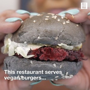 This vegan restaurant serves a Beet Burger that gets our seal of approval! | Chew On It