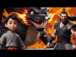 Story of Dragon and China villagers | Animated Cartoon