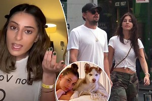 I adopted a dog from Leonardo DiCaprio's ex-girlfriend: 'Is that your dad?'