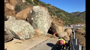 Highway 78 reopens after massive rockslide near Ramona